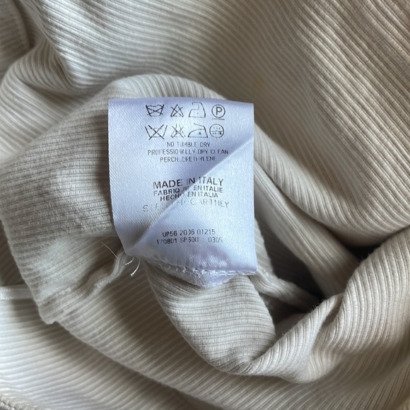 Stella McCartney Cream and White vintage pinstriped skirt - Picture 8 of 9